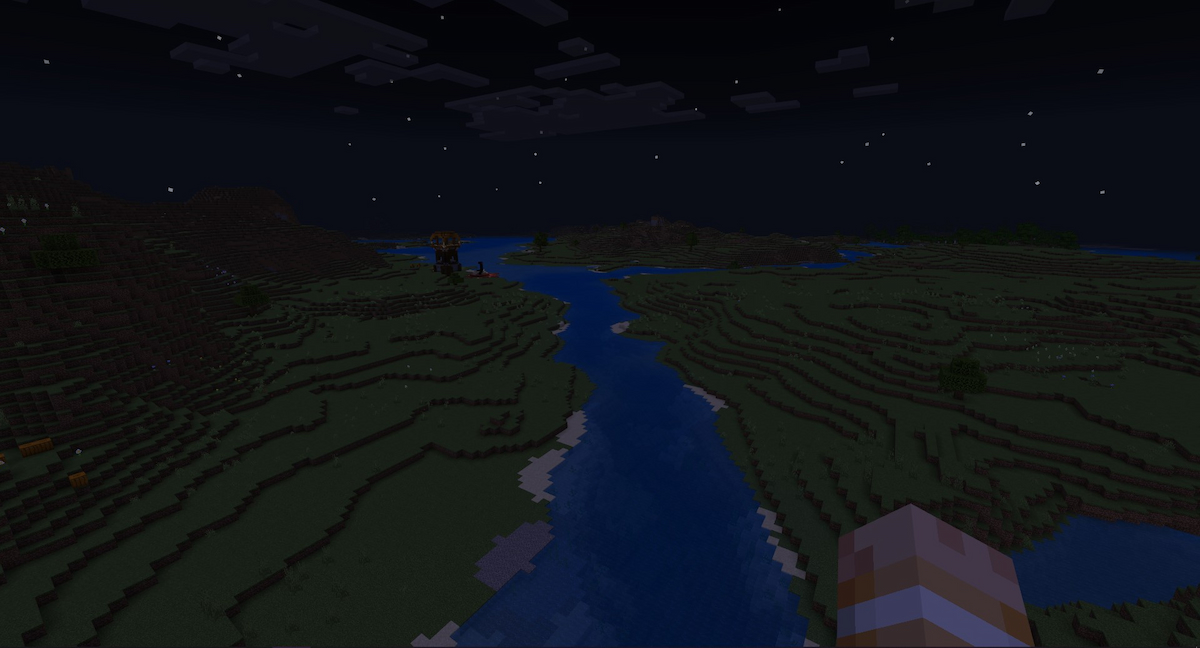 night-river-next-to-village