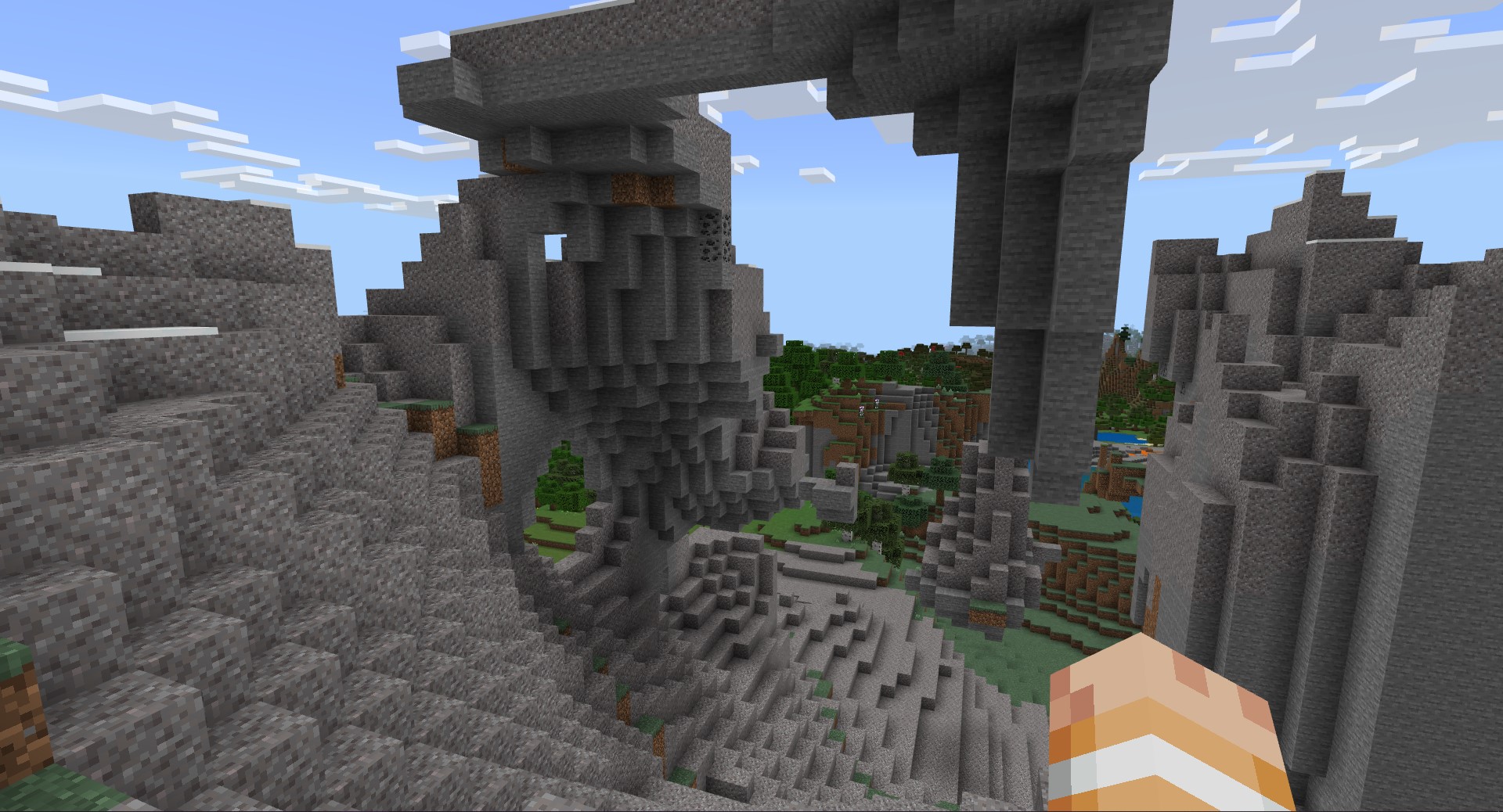 Minecraft Odd Rock Formation