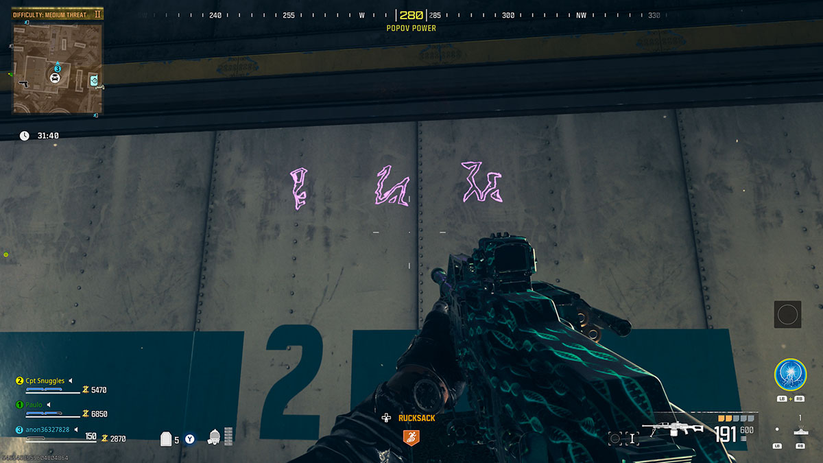 Tous les emplacements de portail et codes de symboles dans CoD Modern