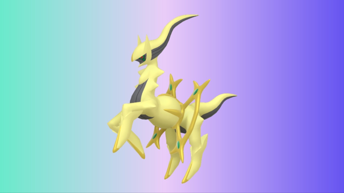 Arceus Shiny Mythical Pokemon