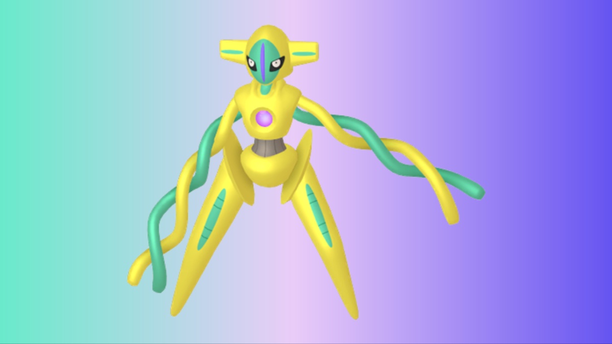 Deoxys Shiny Mythical Pokemon