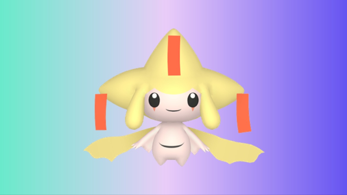 Jirachi Shiny Mythical Pokemon