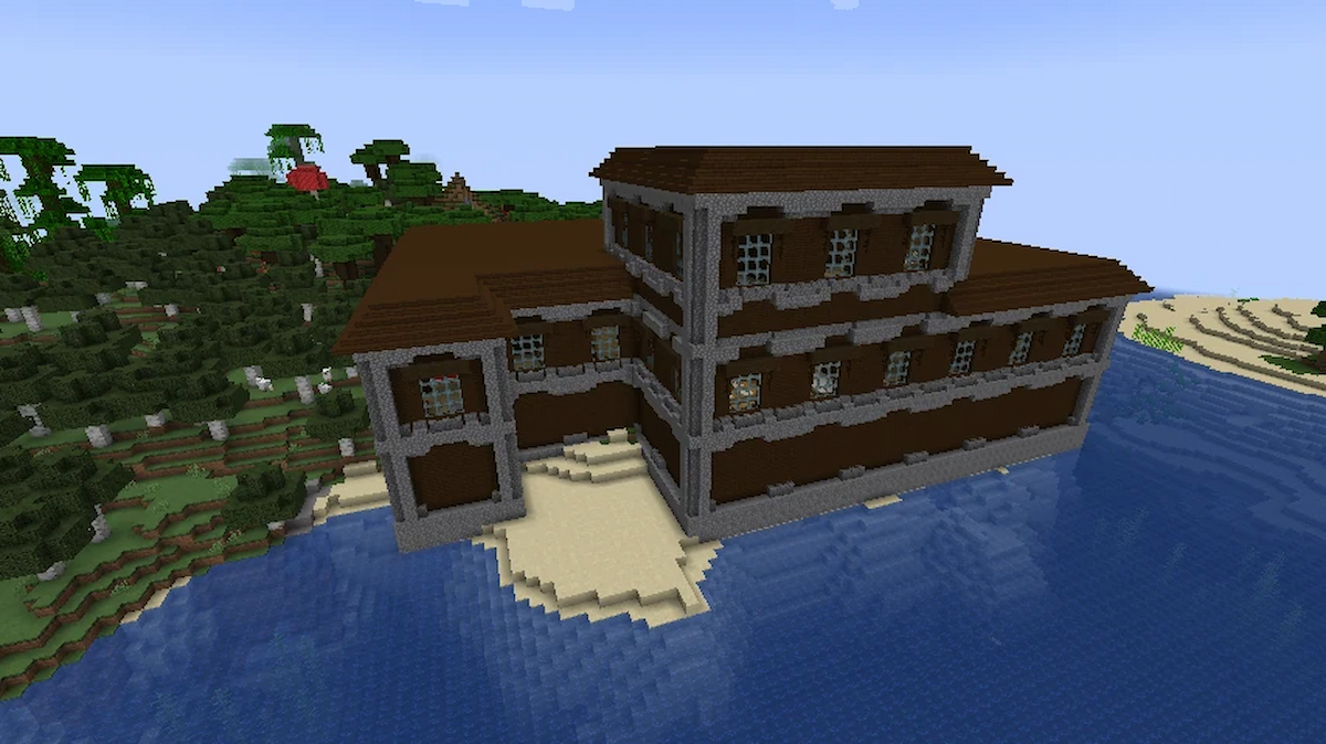 Сид Woodland Mansion Spawn для Minecraft