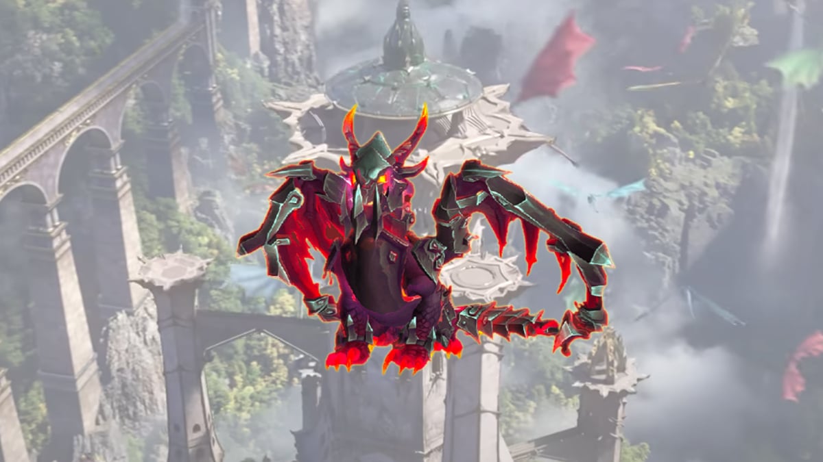 Горный дракон World of Warcraft, воплощение закаленных в аду