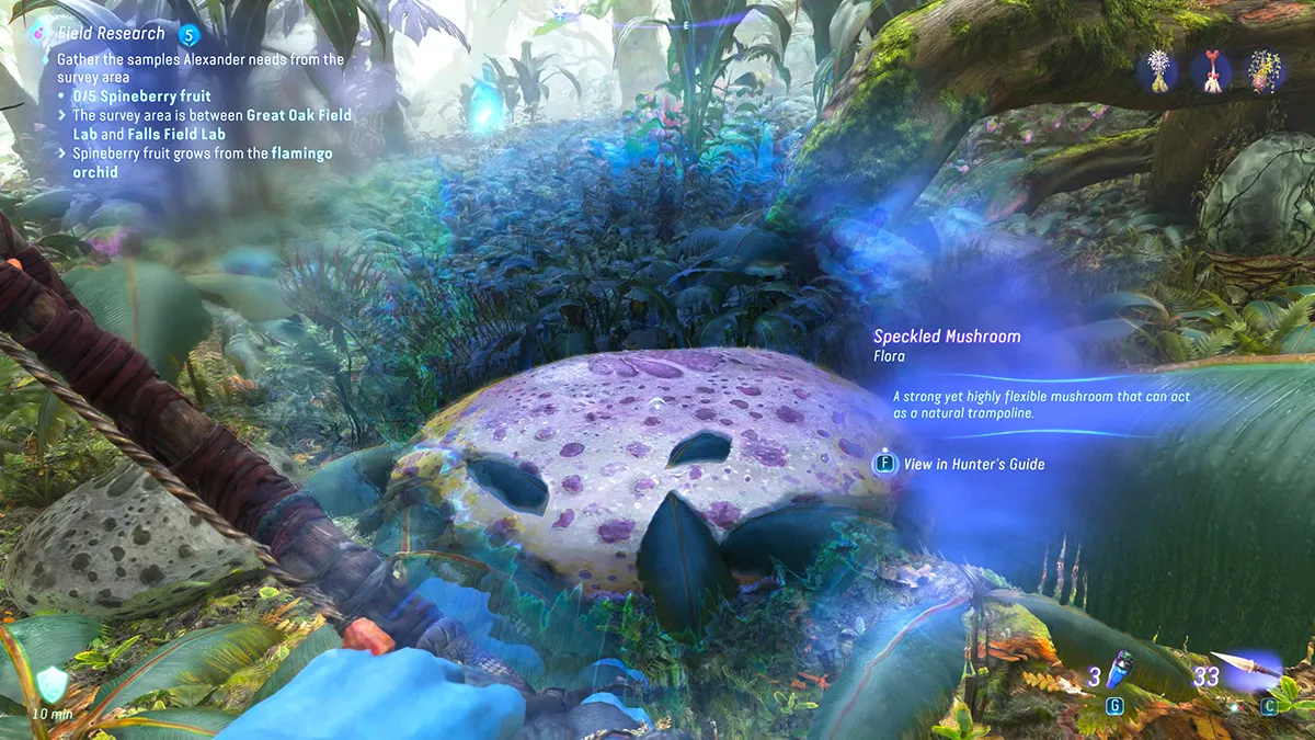 Avatar Frontiers of Pandora Speckled Mushroom