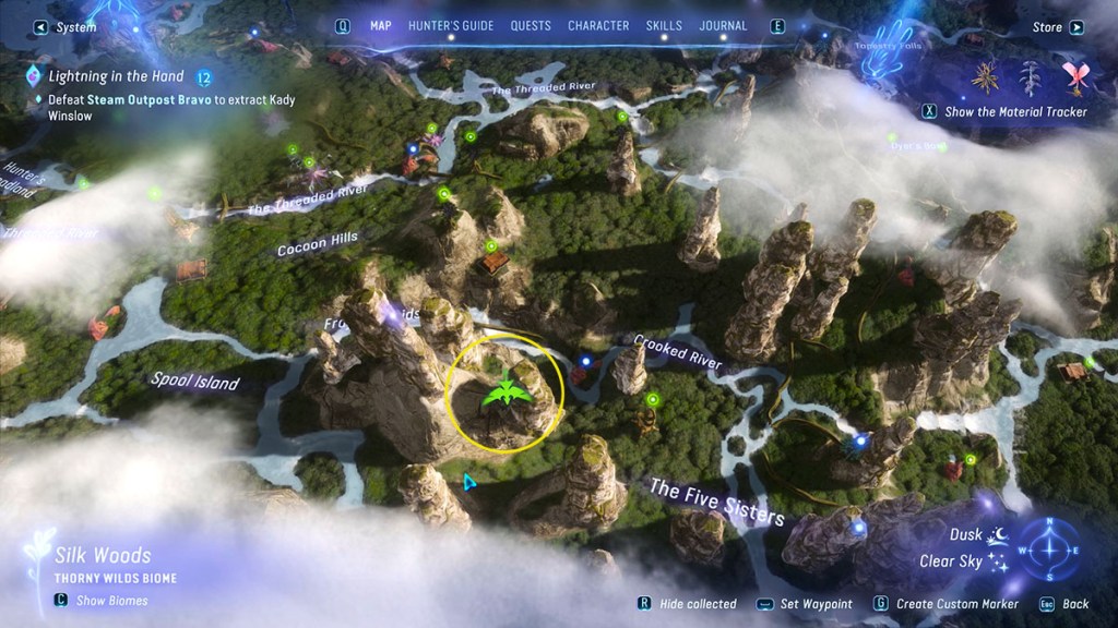 Blaze Fruit Map Avatar Frontiers of Pandora