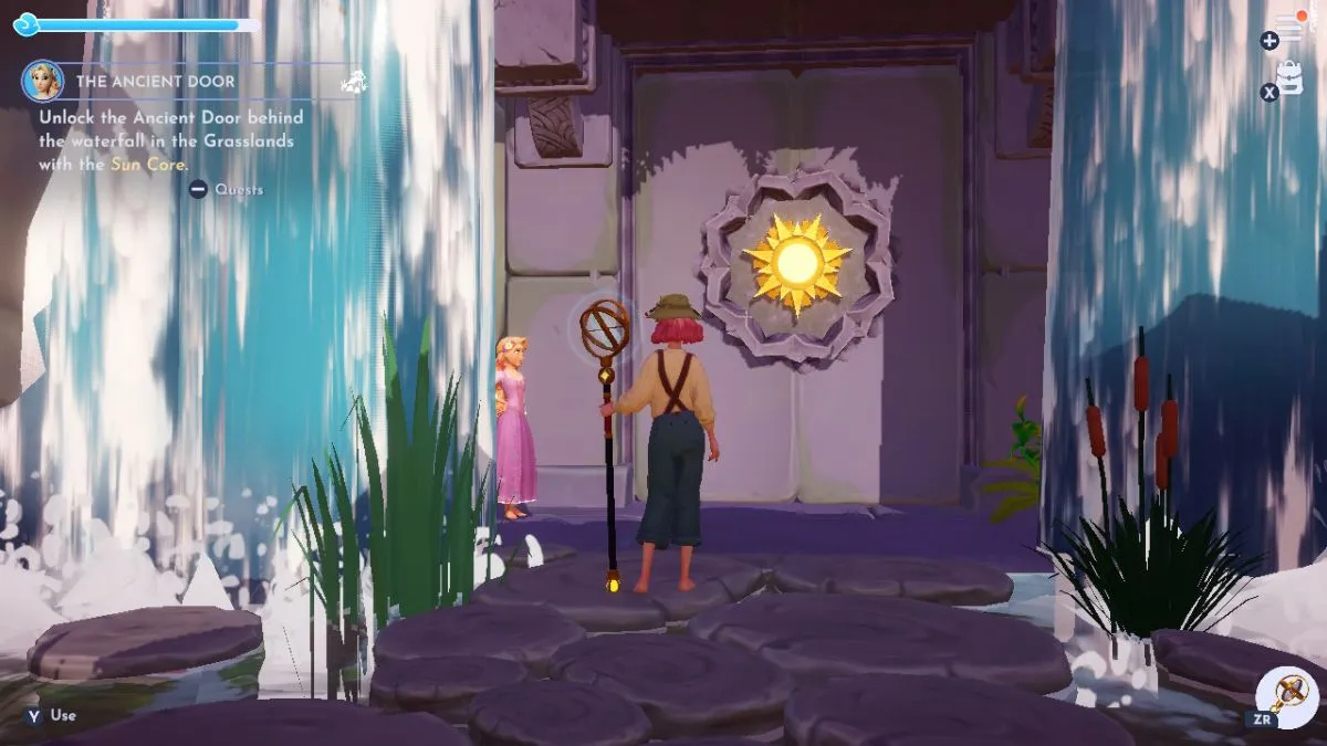 Как пройти «Древнюю дверь и солнечные часы» в Disney Dreamlight Valley