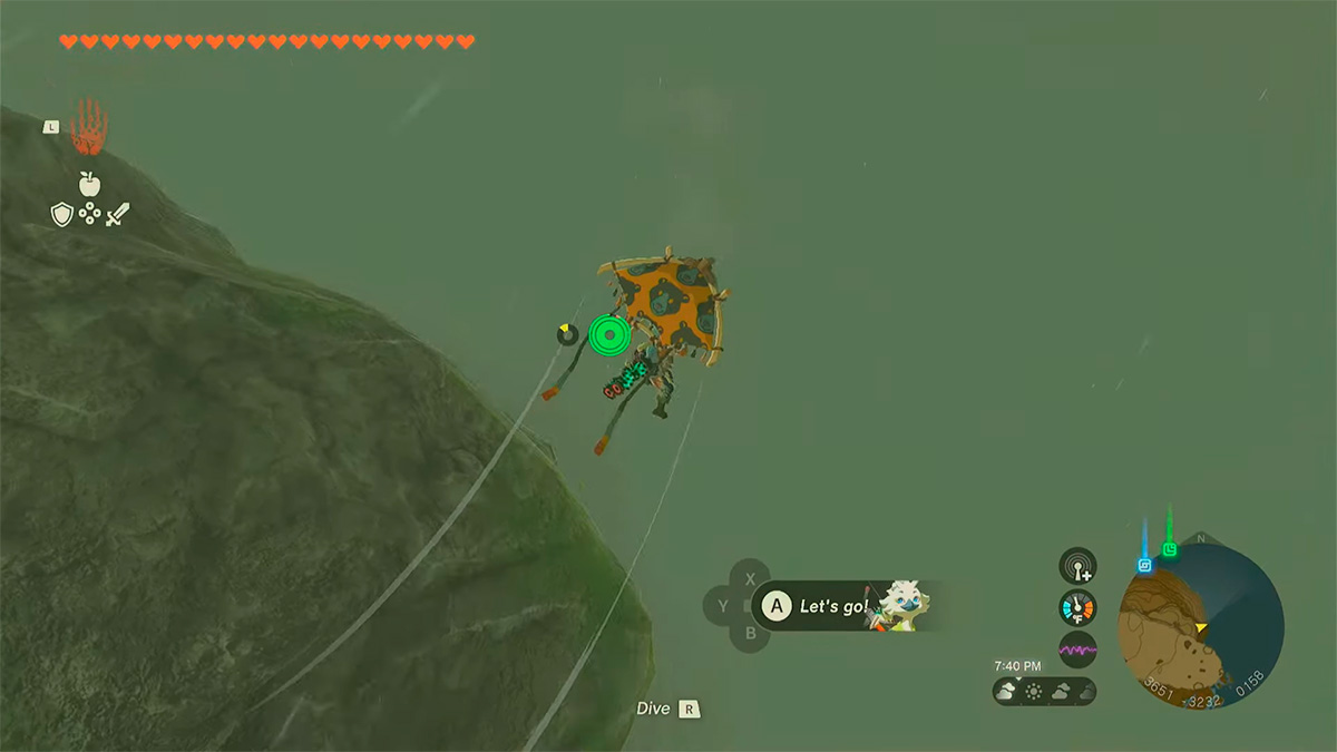 How to Get to Cape Cales Cliffbase Cave ToTK