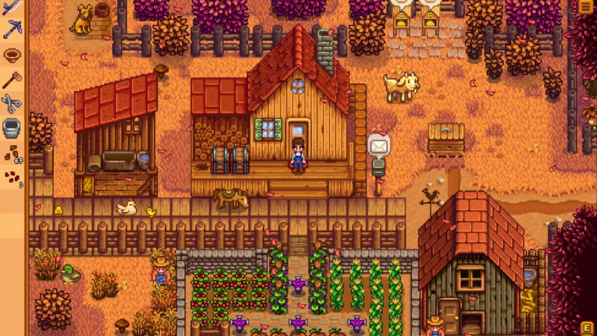 Stardew Valley Farm With Dog