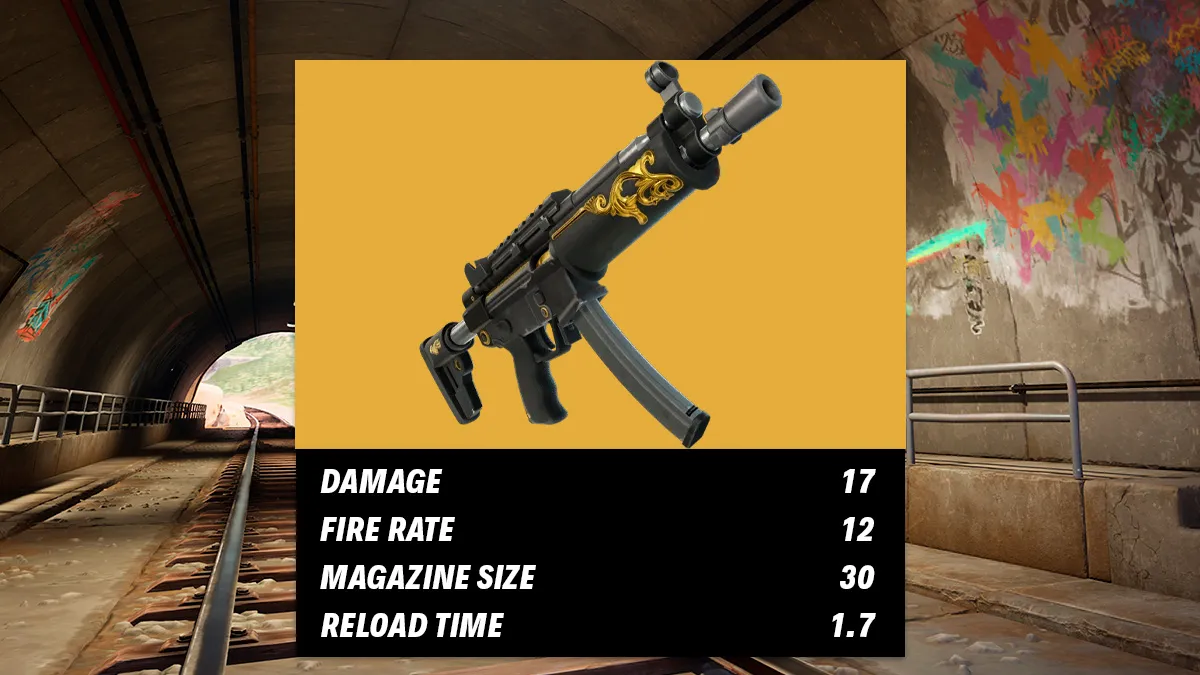 Fortnite chapter 5 weapon stats
