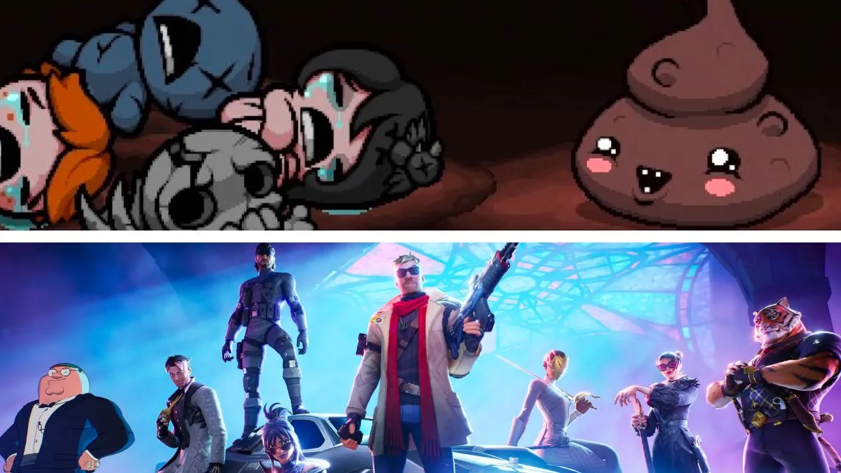fortnite and the binding of isaac crossover featured image