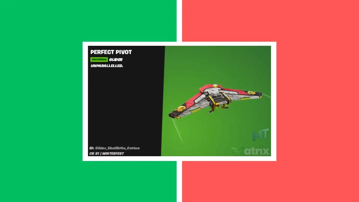 perfect pivot glider free gift fortnite winterfest 2023