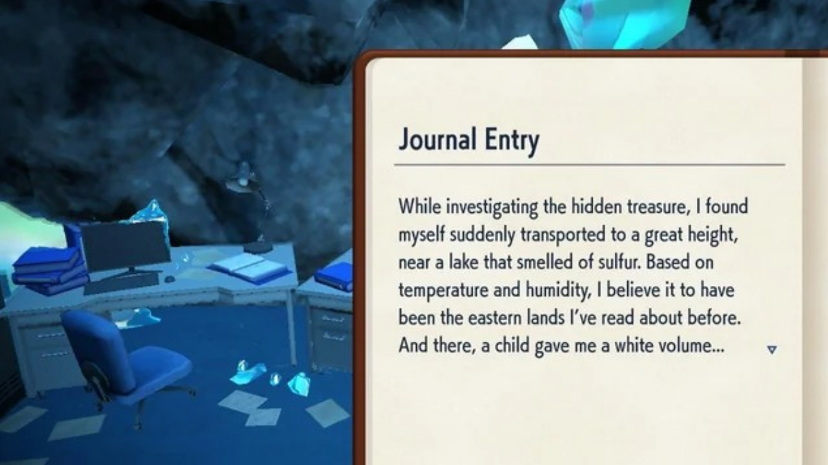 Pokemon Scarlet & Violet journal entry