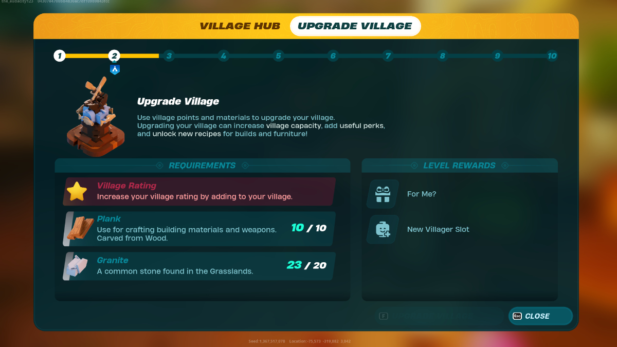 All LEGO Fortnite Village Tiers, Bonuses, & Upgrade Costs - Gamepur