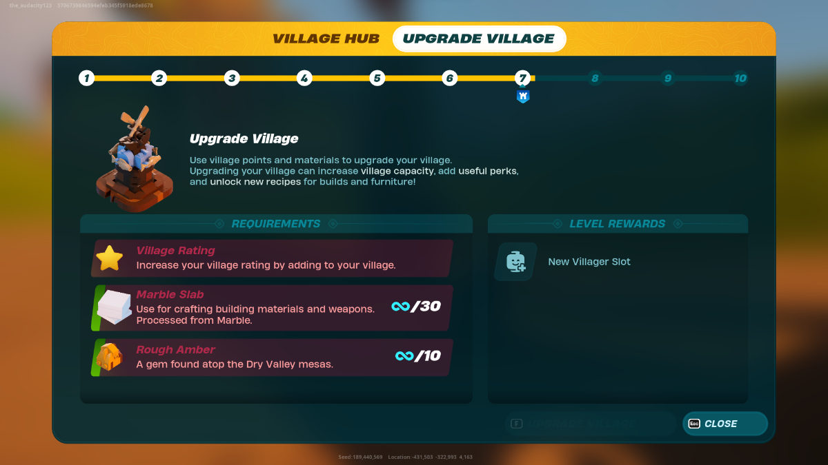 All LEGO Fortnite Village Tiers, Bonuses, & Upgrade Costs - Gamepur