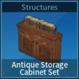 Antique Storage Cabinet Set Palworld Technology List