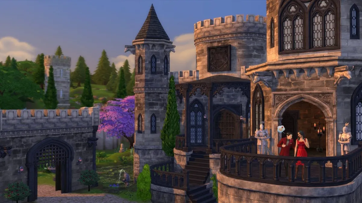 Castle Estate Kit Sims 4 Preview