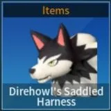 Direhowl's Saddled Harness Palworld Pal Skills