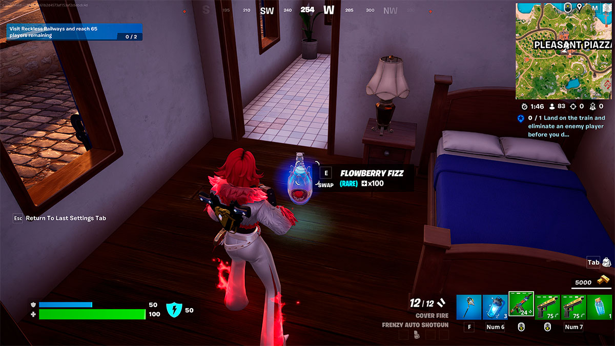 Flowberry Fizz in Fortnite Location