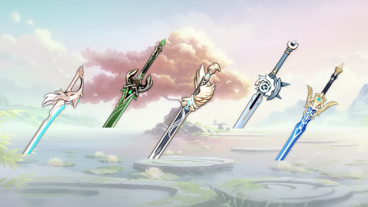 Genshin Impact Swords