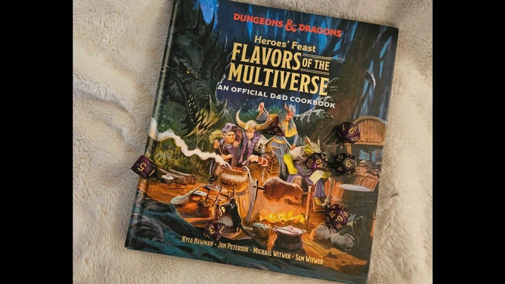 Heroes' Feast Flavors of the Multiverse Cookbook Staged
