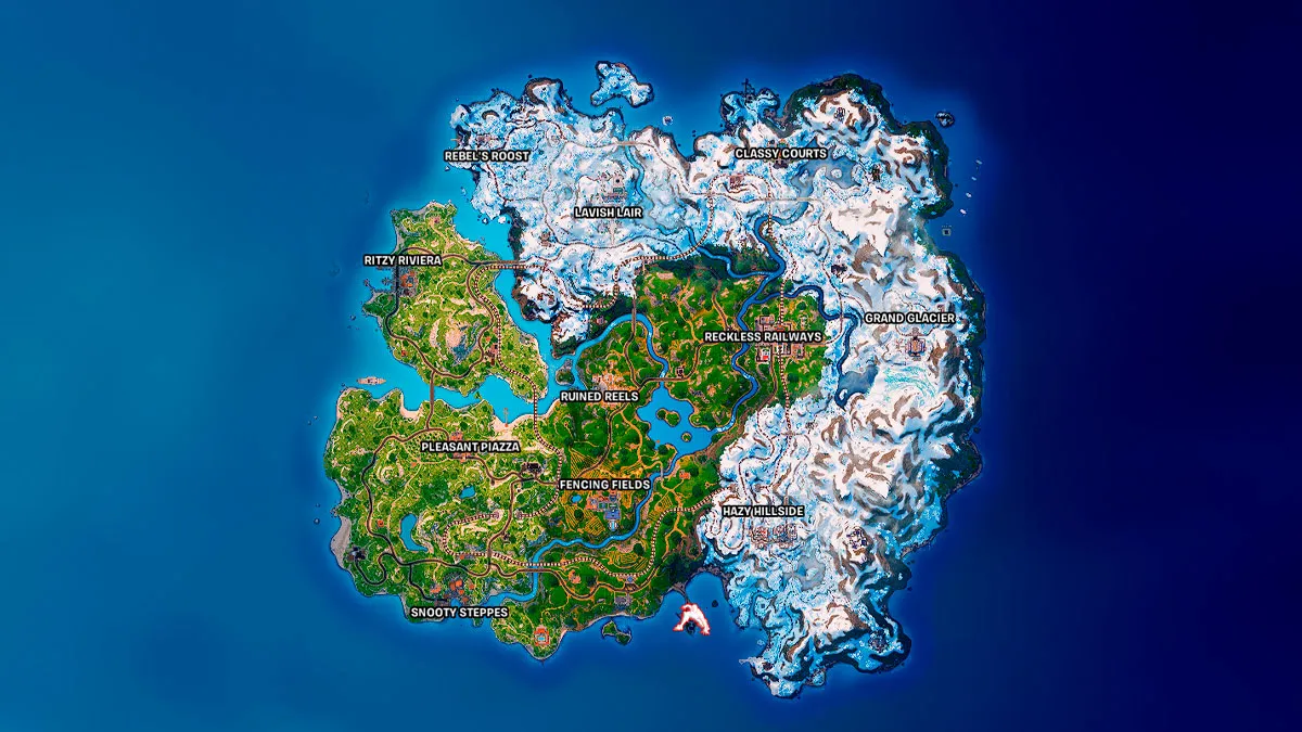 where to drop fortnite chapter 5
