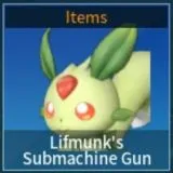 Lifmunk's Submachine Gun Pal Skills Palworld