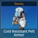 Palworld Cold Resistant Pelt Armor