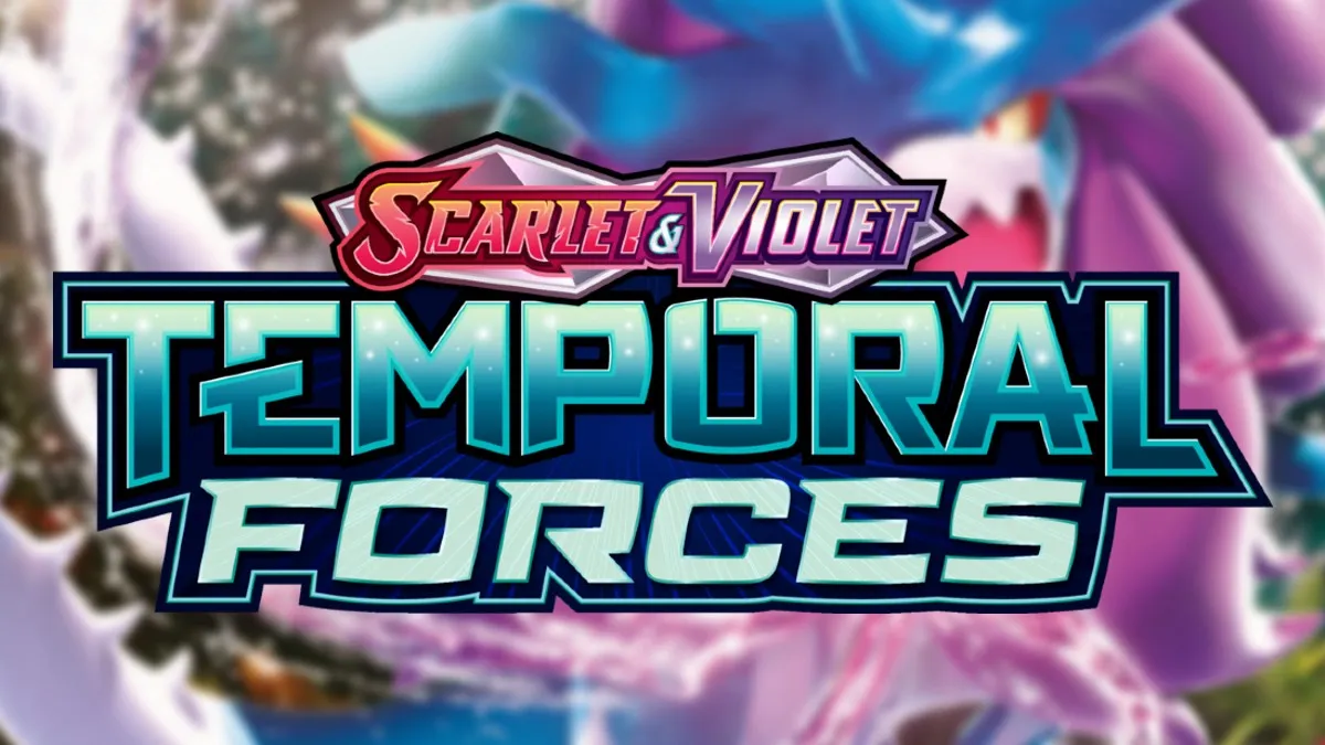 Pokemon Scarlet Violet TCG Temporal Forces Expansion Cover
