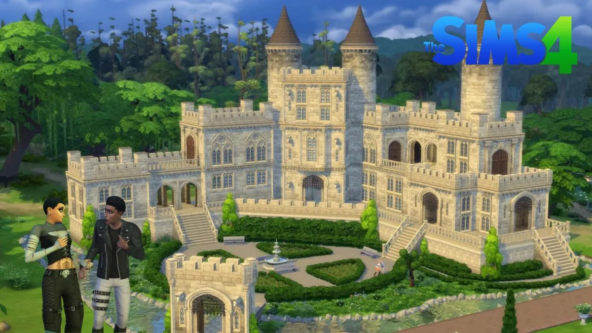 The Sims 4 New Castle Estate and Goth Galore Kits