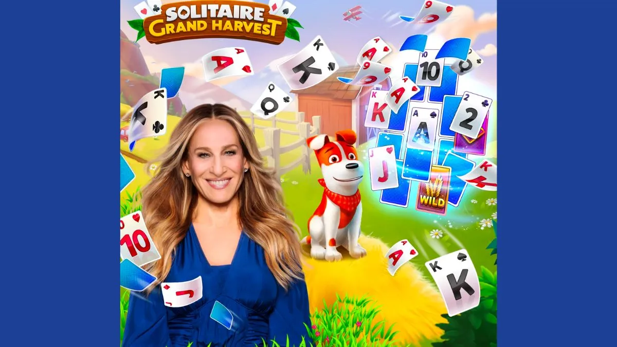 celebrity promoting solitaire grand harvest