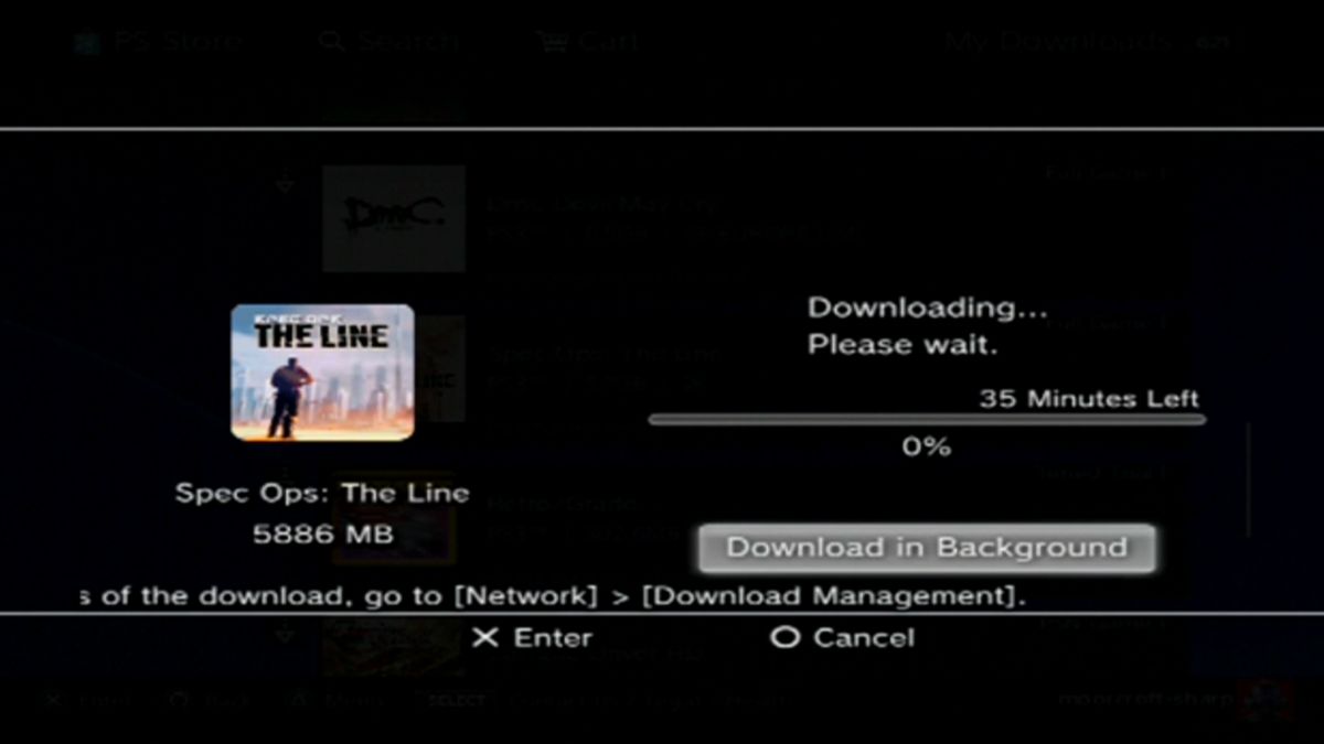 downloading spe ops the line on ps3 in 2024