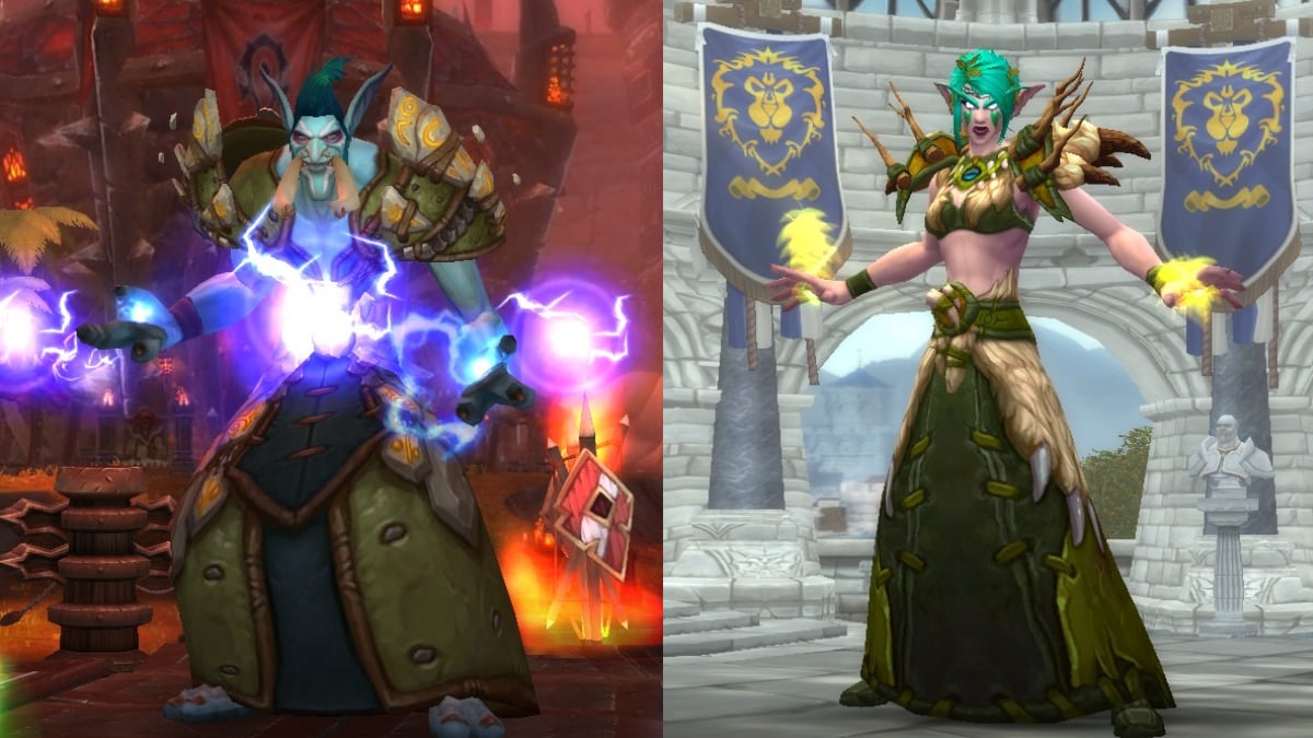 World of Warcraft Druid Healers