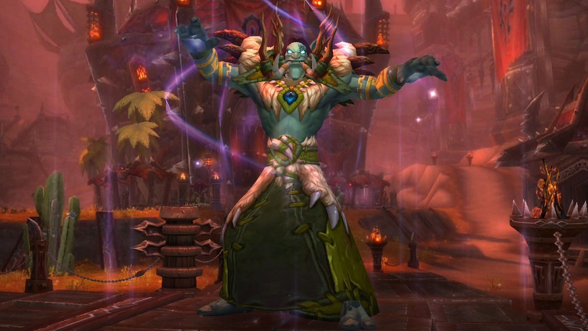 World of Warcraft Zandalari Troll