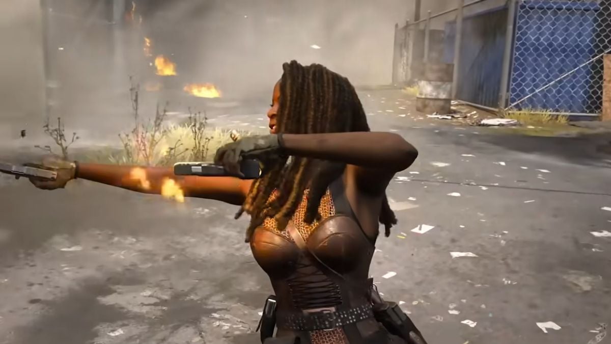 michonne in call of duty mw3 and warzone season 2