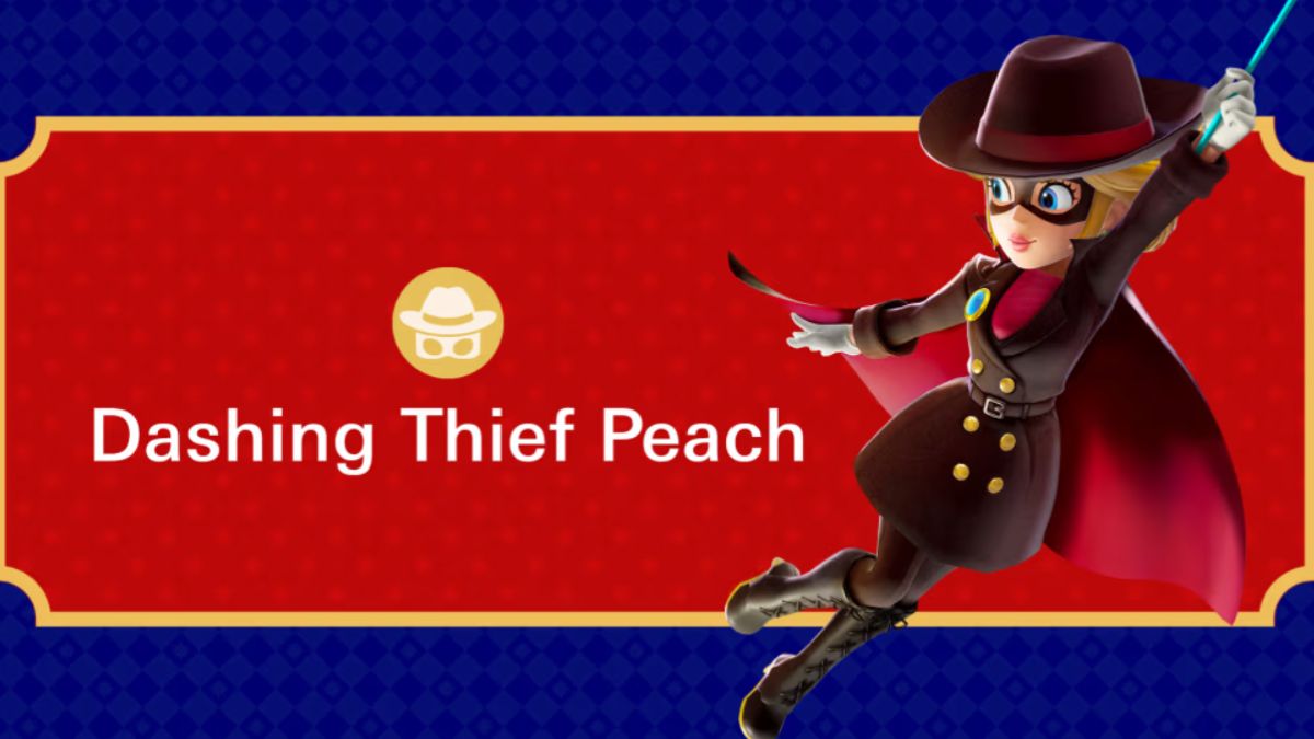 Dashing Thief Peach Princess Peach Showtime