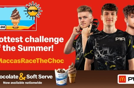  Celebrate Macca’s new Chocolate Soft Serve with Team PWR and the #MaccasRaceTheChoc Speedrun Challenge 