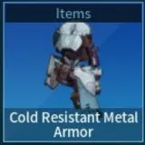 Palworld Cold Resistant Metal Armor