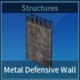 Palworld Metal Defensive Wall