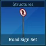 Palworld Road Sign Set