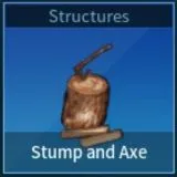 Palworld Stump and Axe