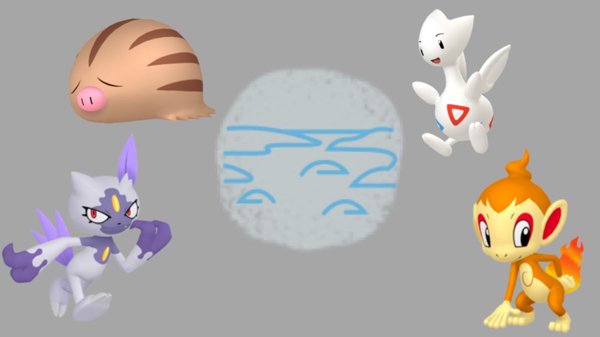 Pokemon GO Tour Sinnoh Global All Wild Encounter Habitats & Pokemon