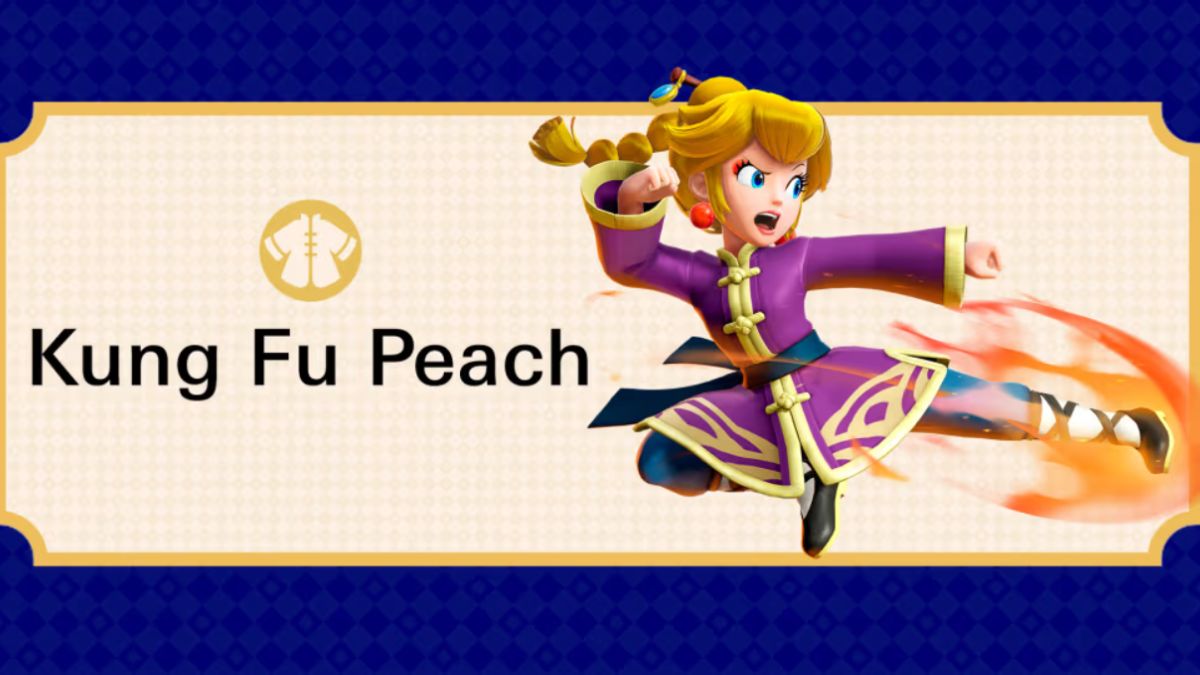 Princess Peach Showtime Kung Fu Peach