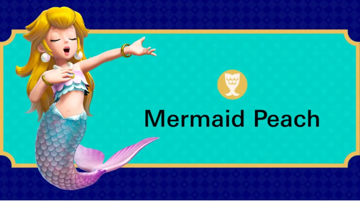 Princess Peach Showtime Mermaid Peach