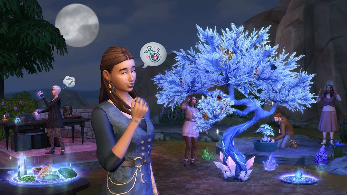 Sims 4 Crystal Creations New Create a Sim Items
