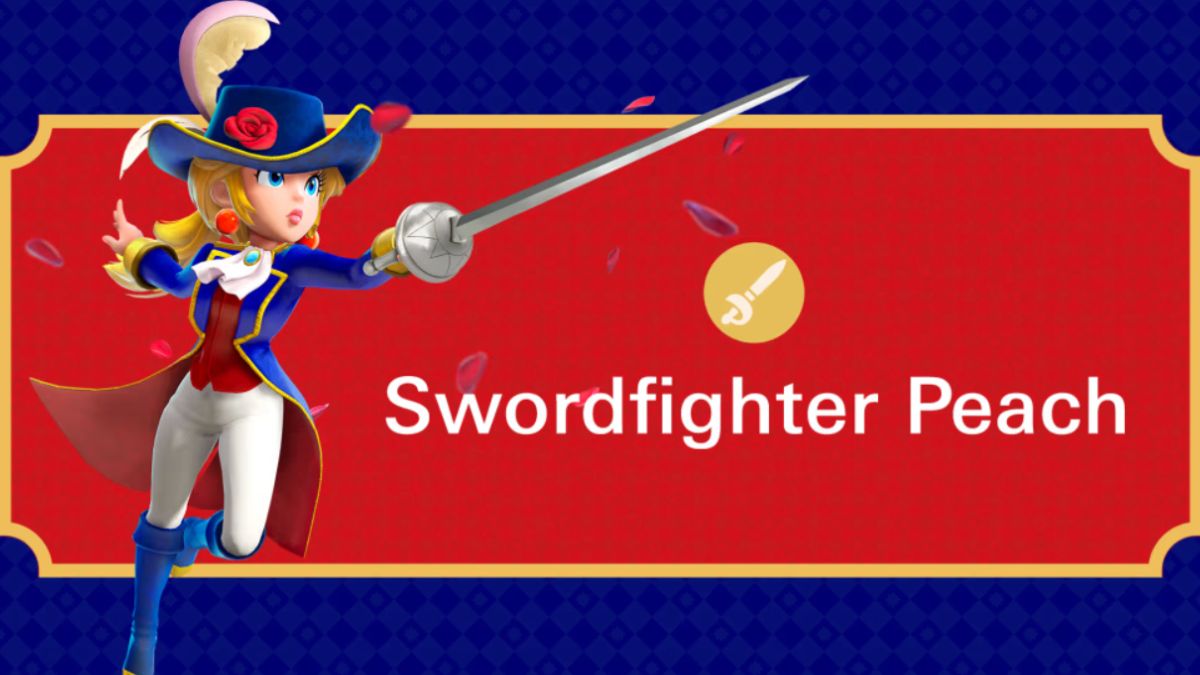 Swordfighter Peach Princess Peach Showtime