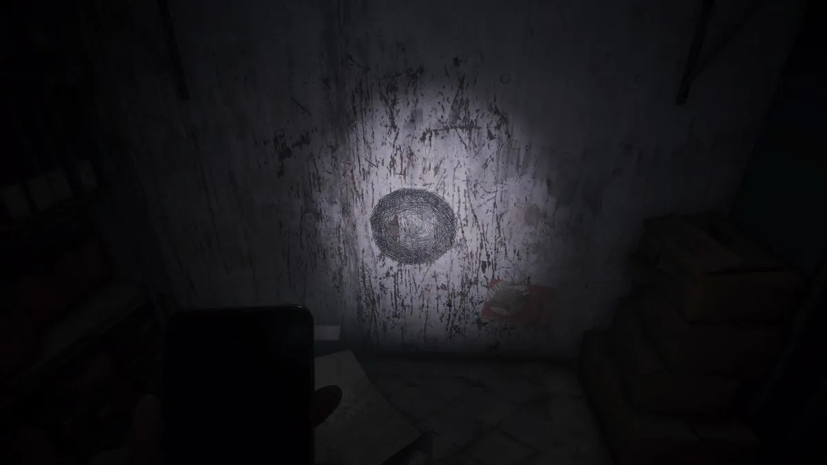 hole drawing silent hill the short message