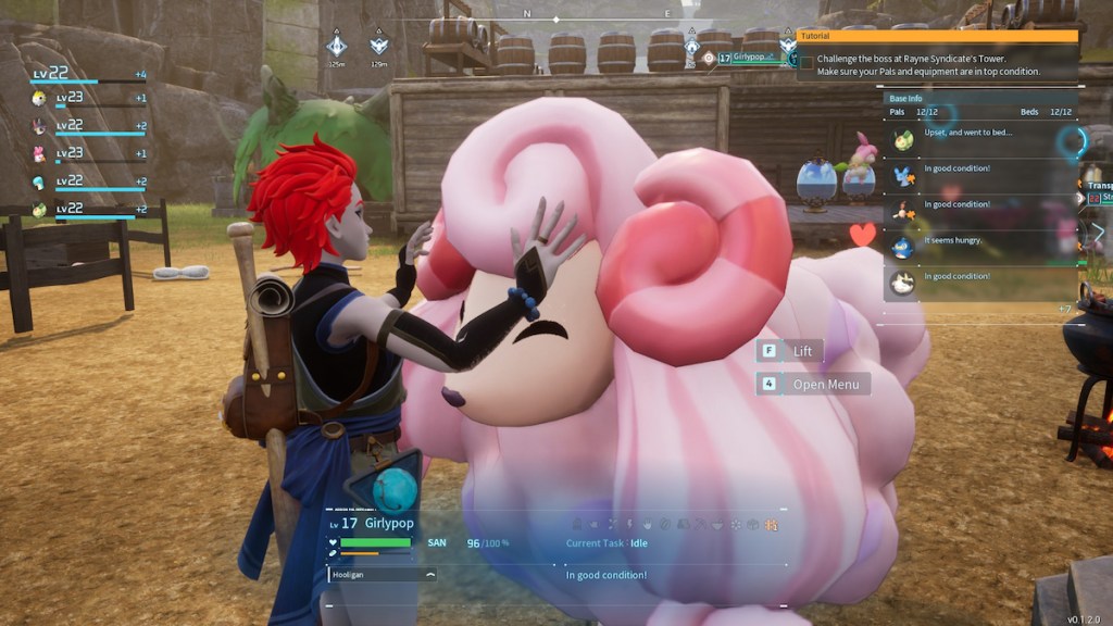 A Woolipop, food generator for the base.