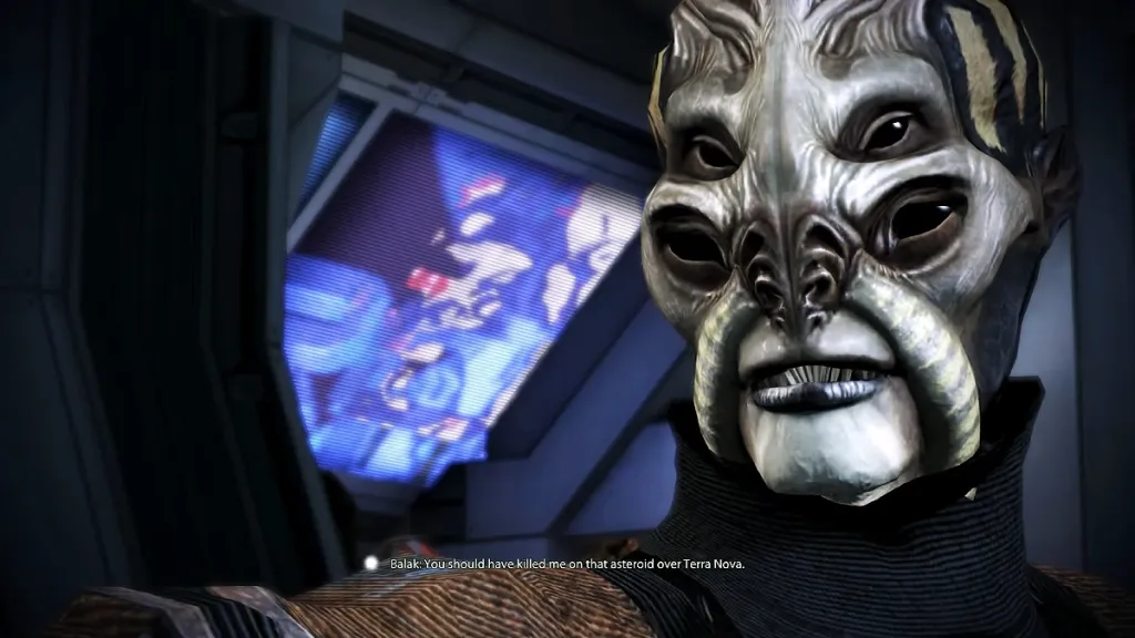 Balak in Mass Effect 3 during the  Bring Down the Sky DLC