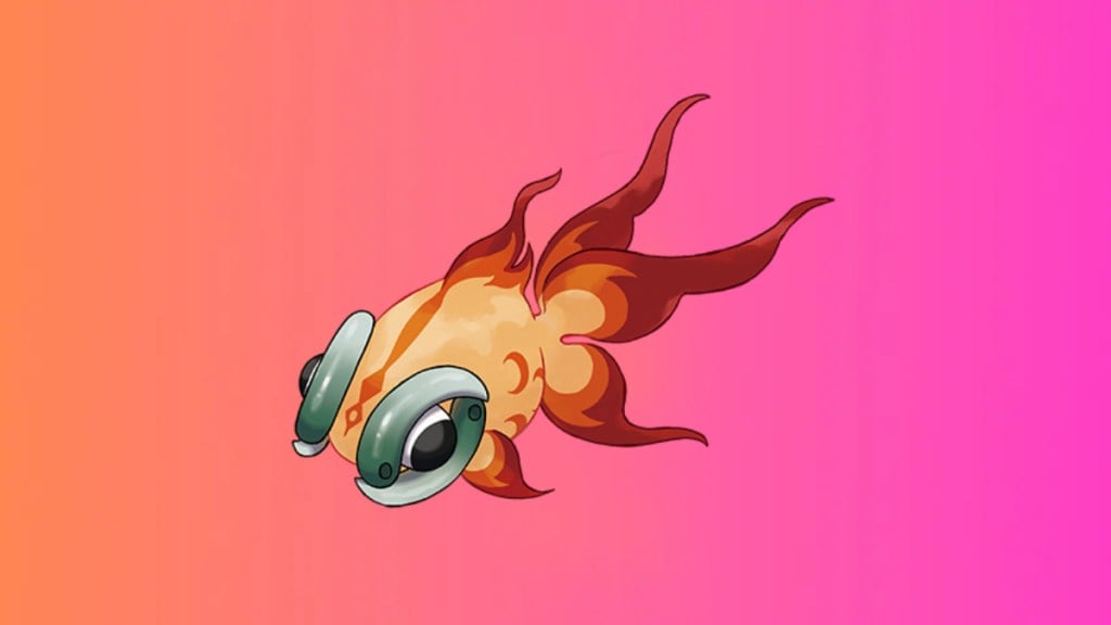 The unusual fire and dark-type Legendary Pokemon known as Chi-Yu